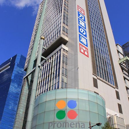 Kobe Harbor Land Onsen Manyo-Club Hotell Exteriör bild
