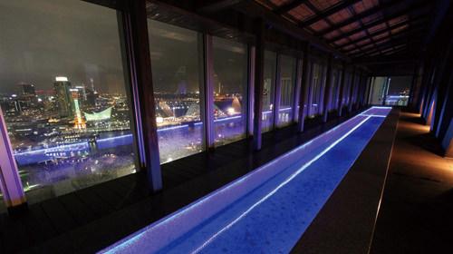 Kobe Harbor Land Onsen Manyo-Club Hotell Exteriör bild