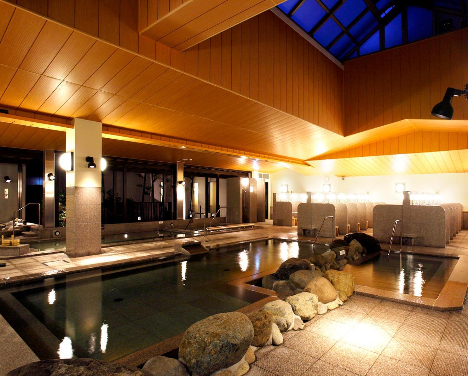 Kobe Harbor Land Onsen Manyo-Club Hotell Exteriör bild
